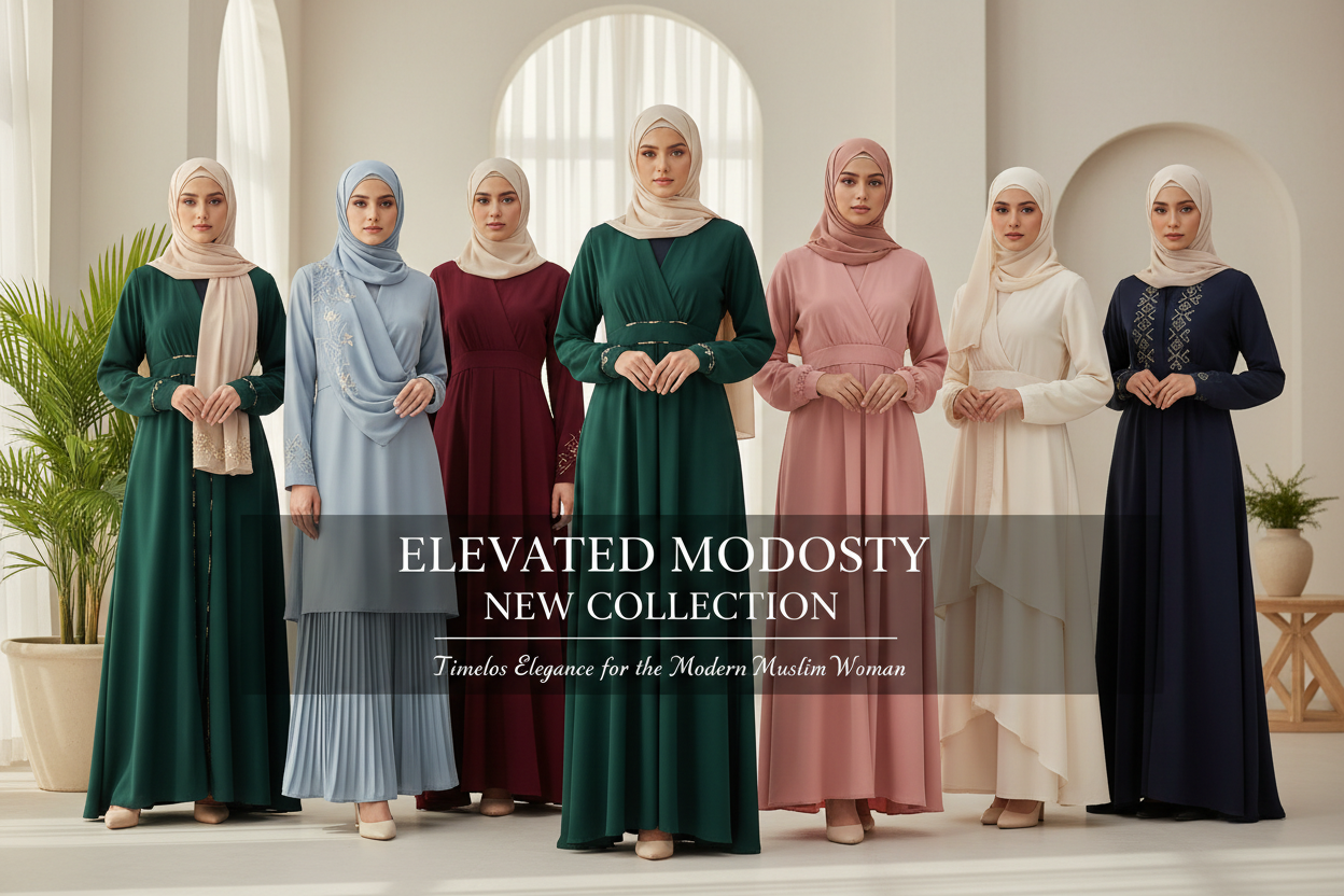 Create Muslim Women Clothes Collection Images